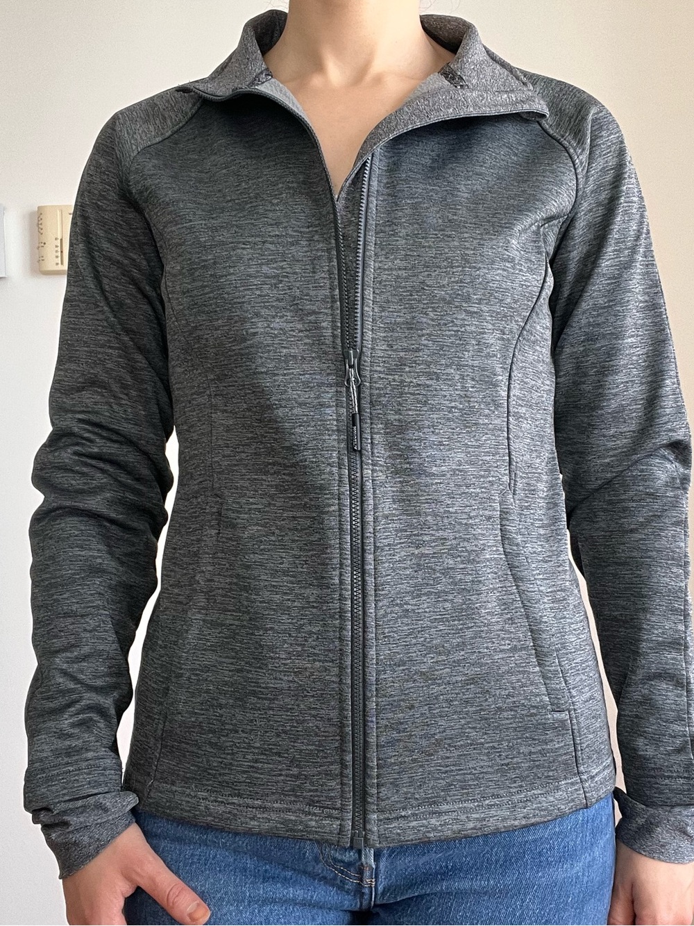 Mondetta Light Gray Fleece Pullover